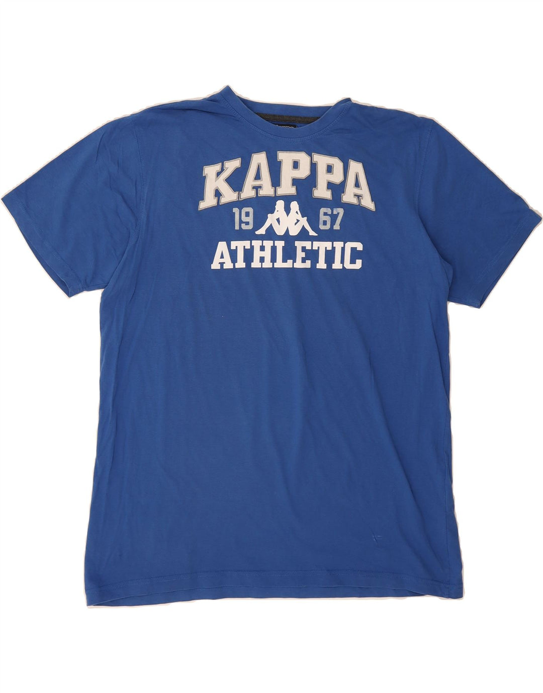 KAPPA Mens Graphic T-Shirt Top 2XL Blue Cotton Vintage Kappa and Second-Hand Kappa from Messina Hembry 