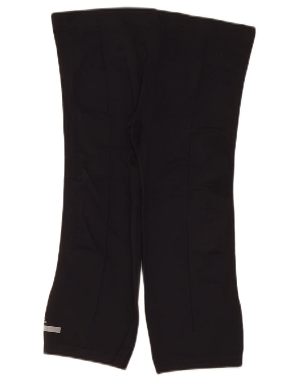 Adidas Pantalon de survêtement Stella McCartney Capri pour femme UK 12 Noir moyen