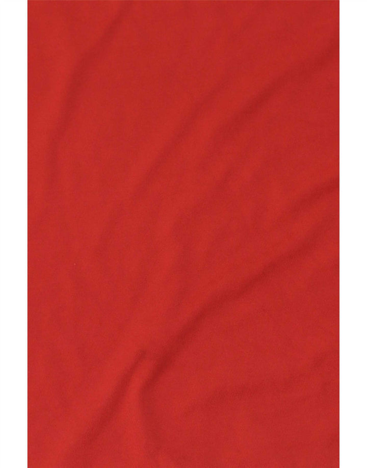 Sergio Tacchini T-shirt graphique pour hommes, petit, rouge, colour block
