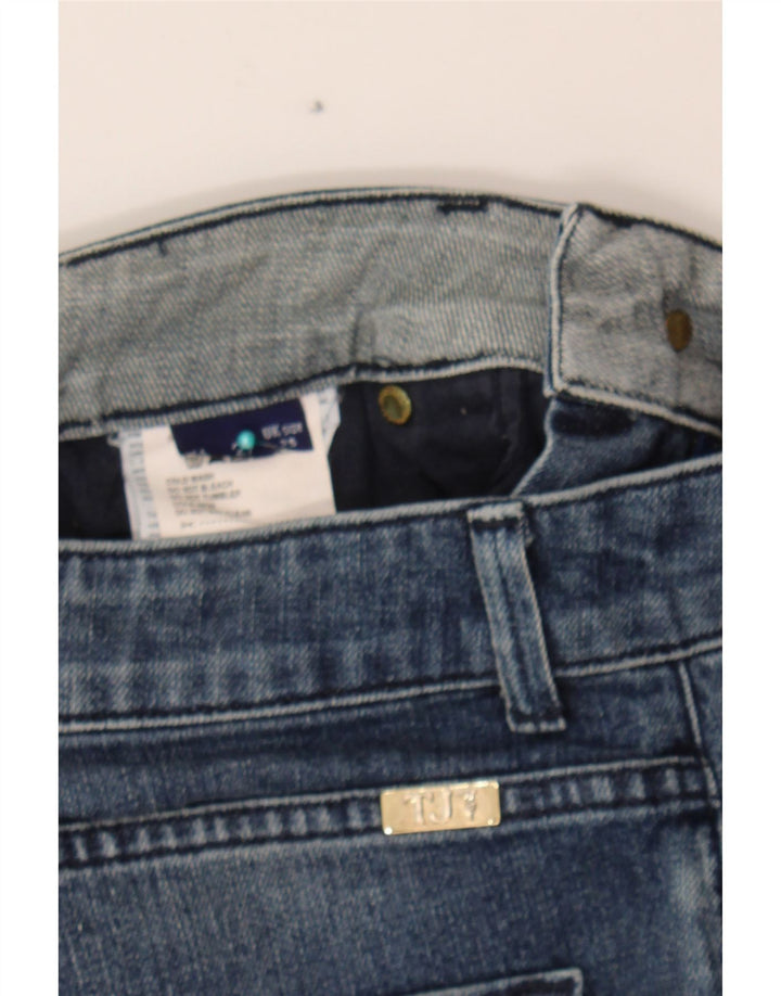 TRUSSARDI Womens Straight Jeans W25 L28 Blue Cotton Vintage Trussardi and Second-Hand Trussardi from Messina Hembry 