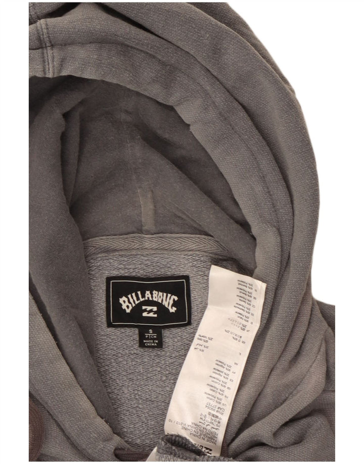 BILLABONG Pull à Capuche Graphique Homme Petit Gris Coton