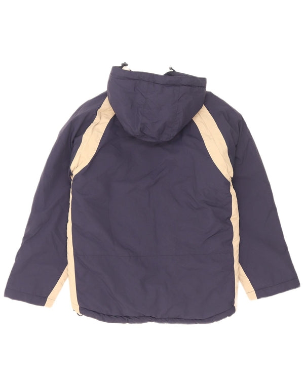 Fila Veste matelassée à capuche pour garçon 7-8 ans Small Bleu marine Colourblock