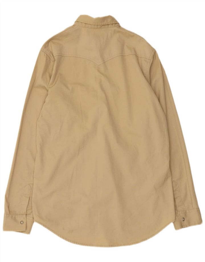 Calvin Klein Chemise Regular Fit Homme XL Beige Polyester