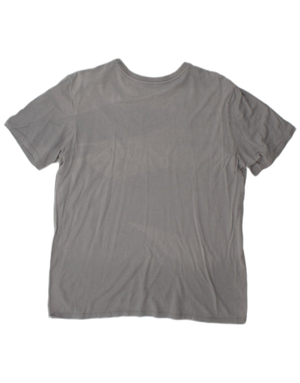 Nike T-shirt graphique coupe athlétique pour femme UK 16 Large Gris