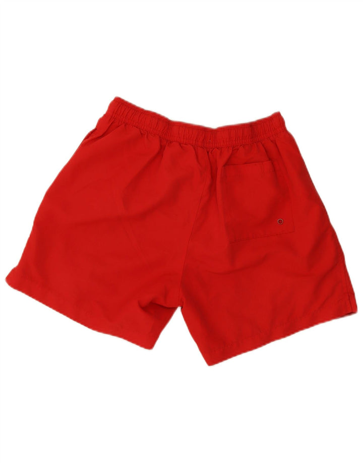 Calvin Klein Short de Bain Graphique Homme Rouge Moyen Polyester