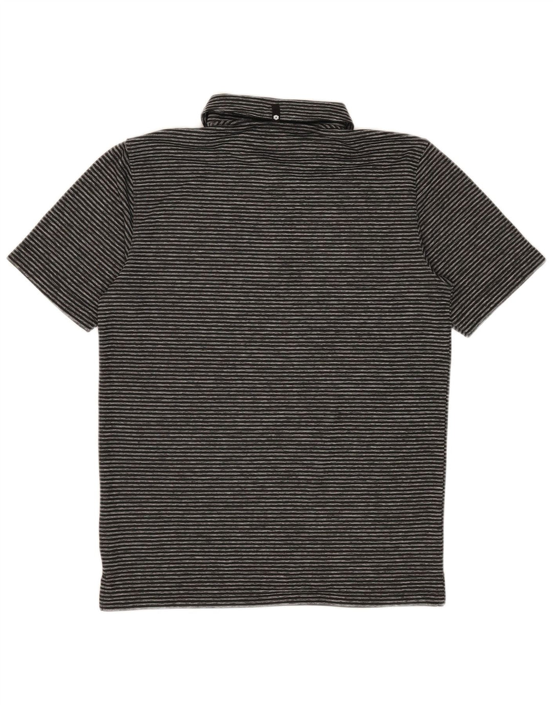 Puma Polo Homme Petit Noir Rayure Polyester