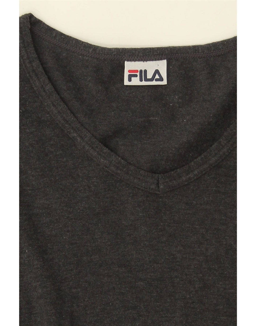 FILA Mens T-Shirt Top Medium Grey Vintage Fila and Second-Hand Fila from Messina Hembry 