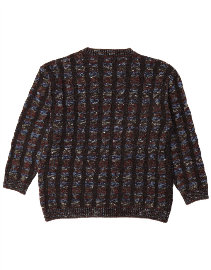 Dino Erre Pull col rond homme IT 50 rayé multicolore moyen