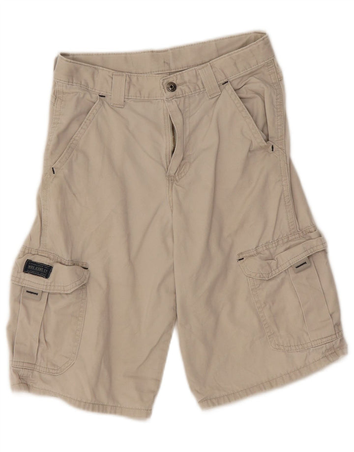 Wrangler Short Cargo Garçon 11-12 Ans W24 Beige Coton