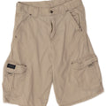 Wrangler Short Cargo Garçon 11-12 Ans W24 Beige Coton