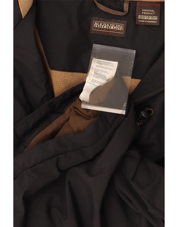 NAPAPIJRI Veste coupe-vent homme UK 42 XL Noir Polyamide