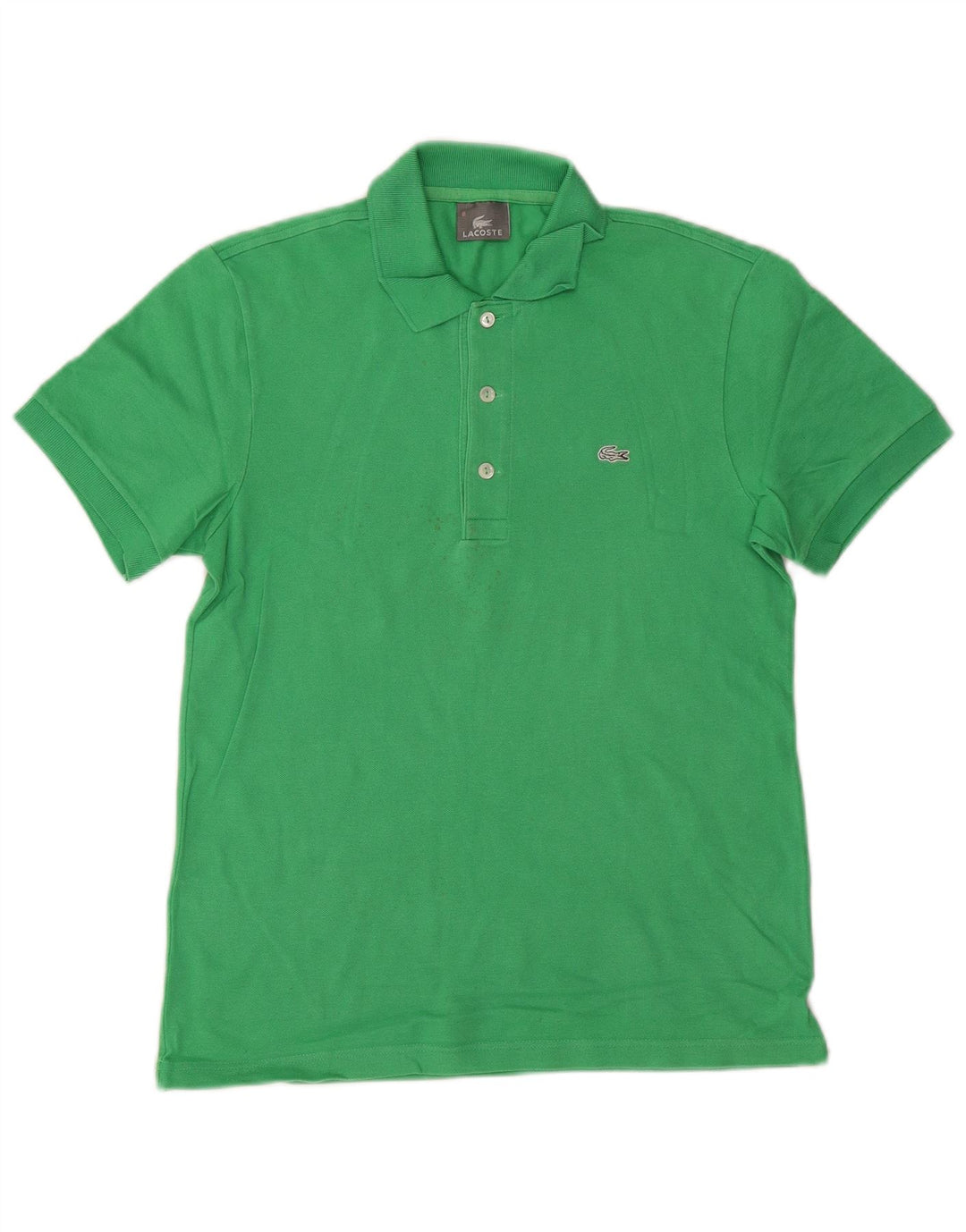 LACOSTE Polo Homme Taille 3 Petit Coton Vert