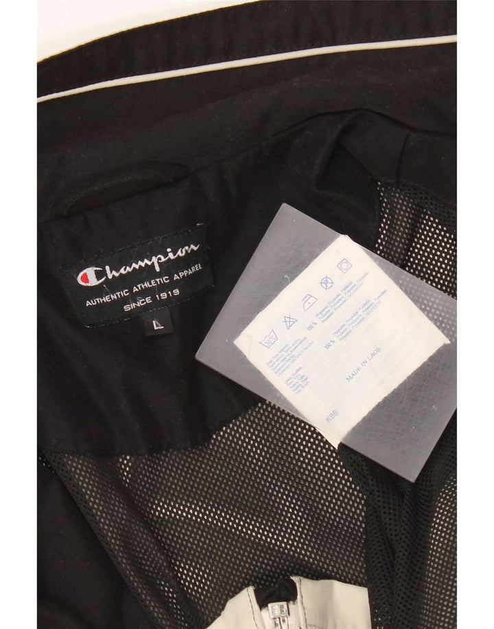 Champion Veste de survêtement pour femme UK 16 Large Vert Polyester