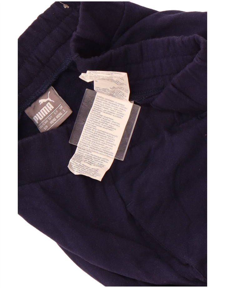 PUMA Pantalon de survêtement pour homme en coton bleu marine Taille S