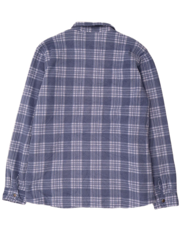 Volcom Chemise Polaire Lumberjack Homme XL Bleu à Carreaux Polyester