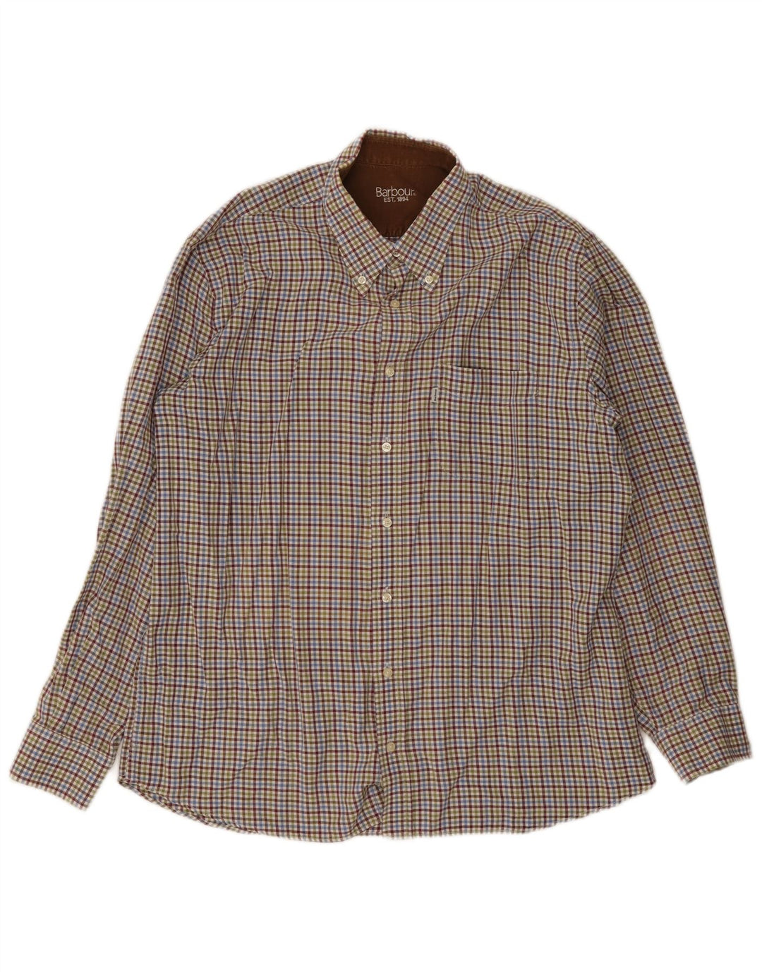 Chemise en flanelle homme Barbour XL vichy multicolore
