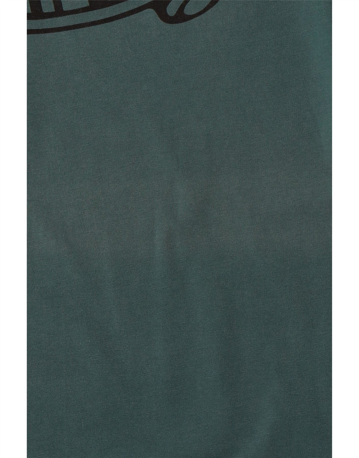 VANS T-shirt graphique ajusté sur mesure pour homme XS en coton vert