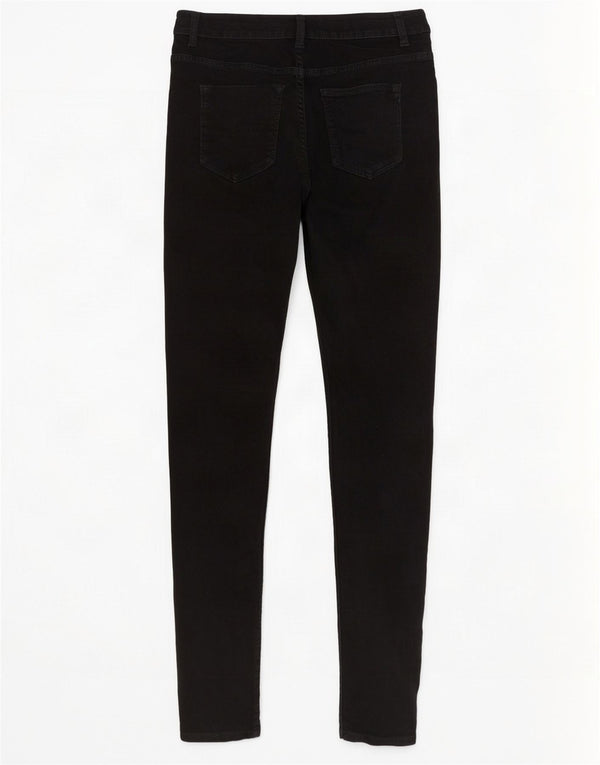 Jigsaw Pantalon Skinny En Velours Côtelé Coupe Richmond Pour Femme W26 L32 Coton Noir