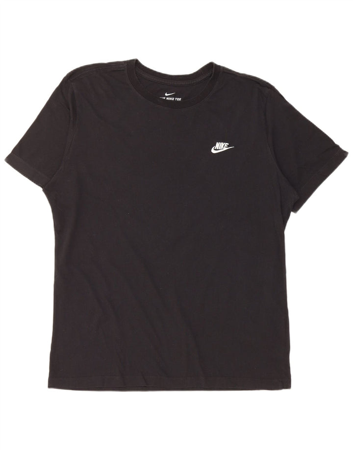 NIKE T-Shirt Homme Haut Large Noir Coton