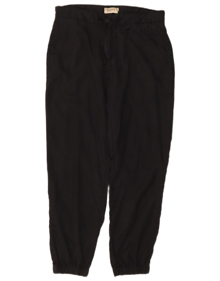 DACK'S Pantalon de jogging décontracté pour femme Petit W27 L26 Tencel noir