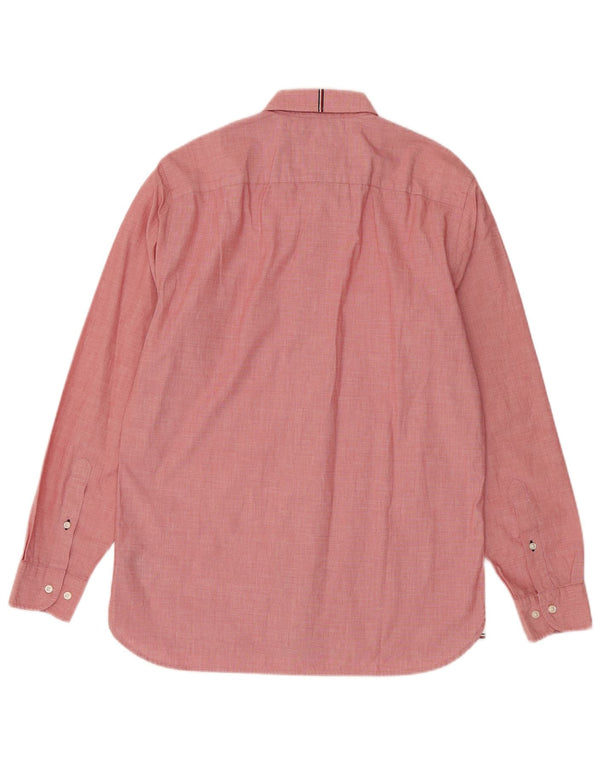 Tommy Hilfiger Chemise Regular Fit Homme Rose Moyen Coton