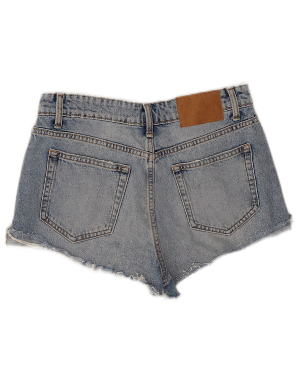 Zara Pantalon chaud en jean pour femme EU 36 XS W26 Bleu