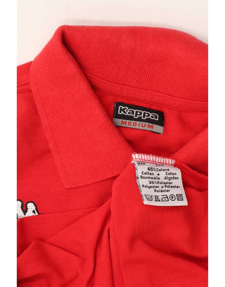 Kappa Polo Homme Rouge Moyen Coton