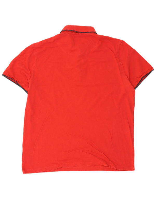 Hugo Boss Homme Regular Fit Polo Large Rouge Coton