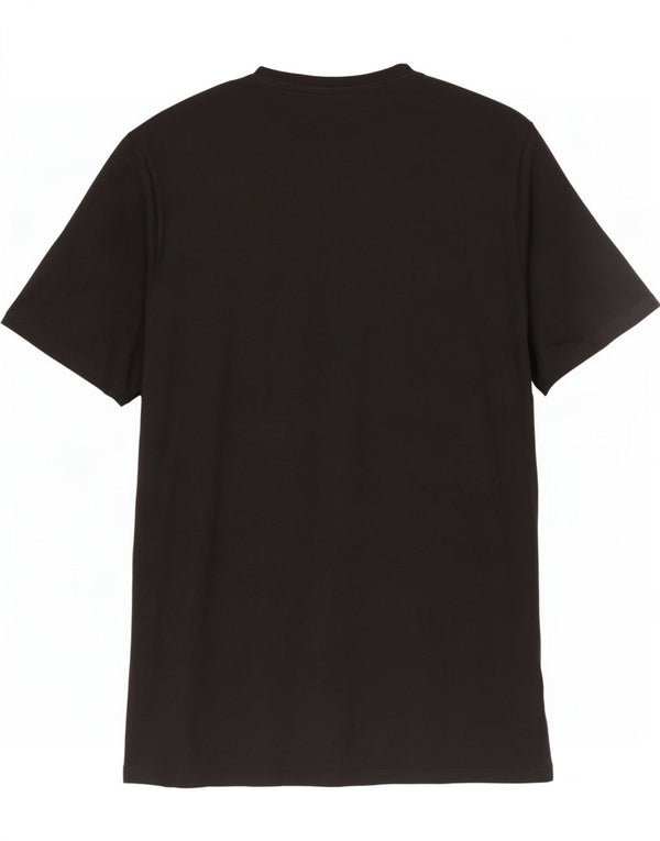 Guess T-Shirt Graphique Homme Grand Noir Coton