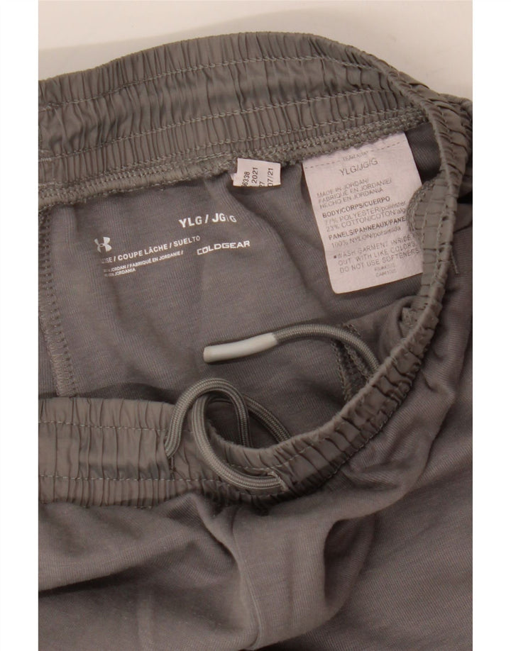 Under Armour Pantalon de survêtement pour garçon 11-12 ans Gris Taille L