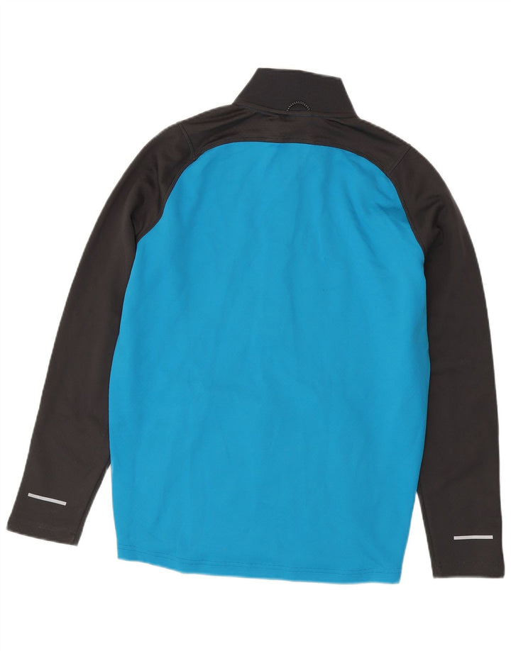 Canterbury Haut de Survêtement Zippé à Col Zippé Homme Bleu Colorblock Small