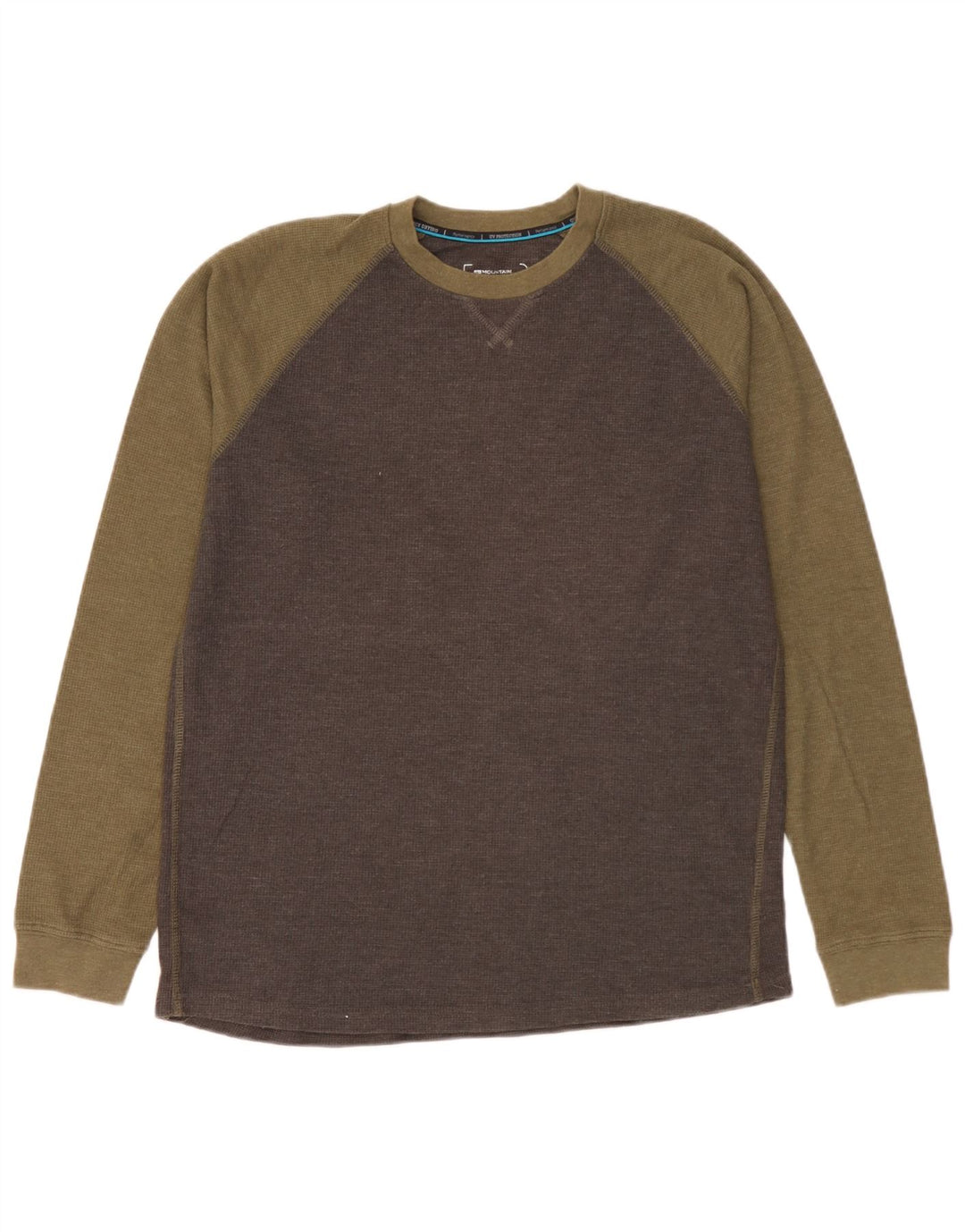 Mountain Warehouse Haut IsoCool à Manches Longues pour Homme Gris Colorblock