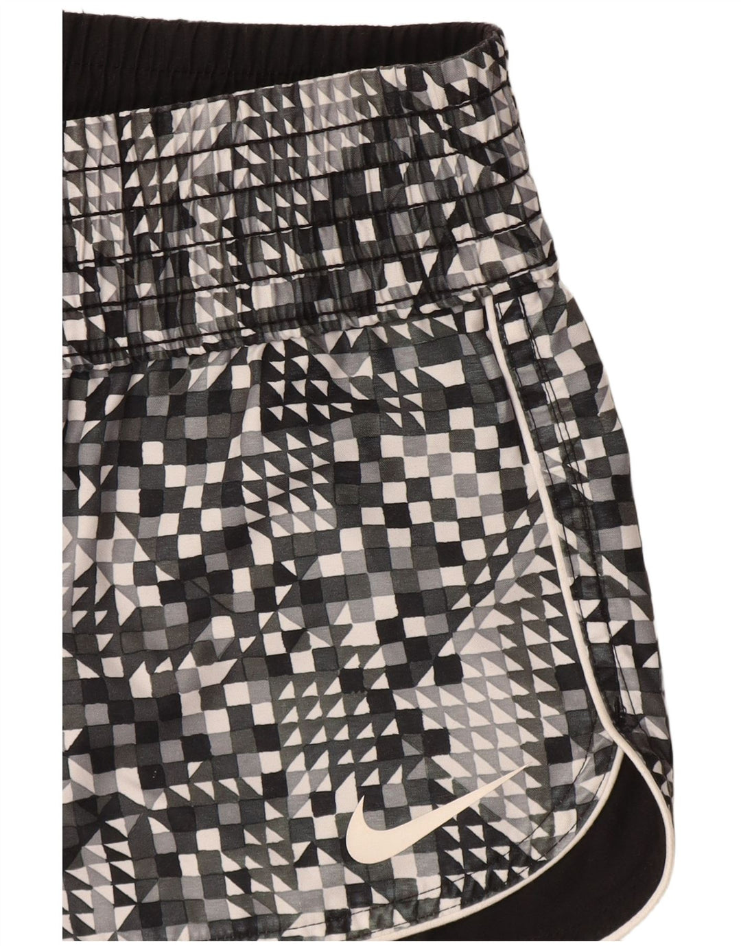 NIKE Short de sport réversible pour femme UK 12 Noir moyen
