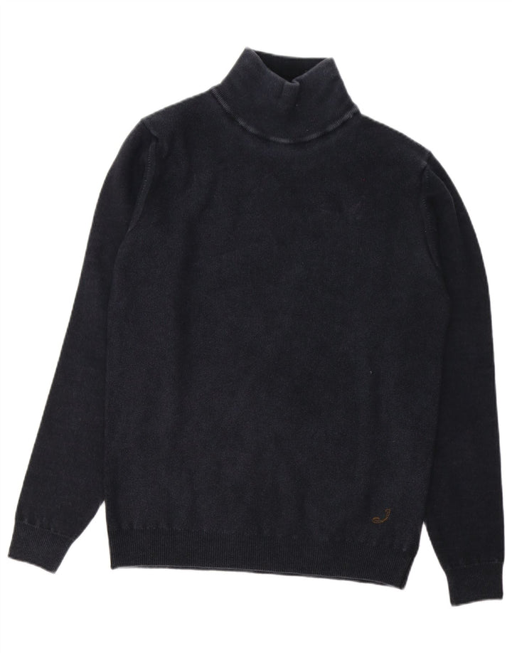 Jacob Cohen Pull col roulé pour homme en laine bleu marine moyen