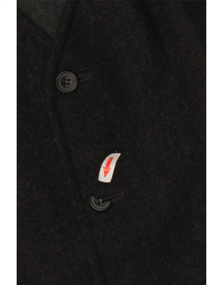 Gilet Homme Seventy Large Laine Vierge Grise