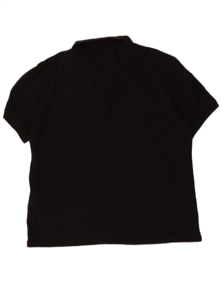 Massimo Dutti Polo Homme 2XL Noir Coton