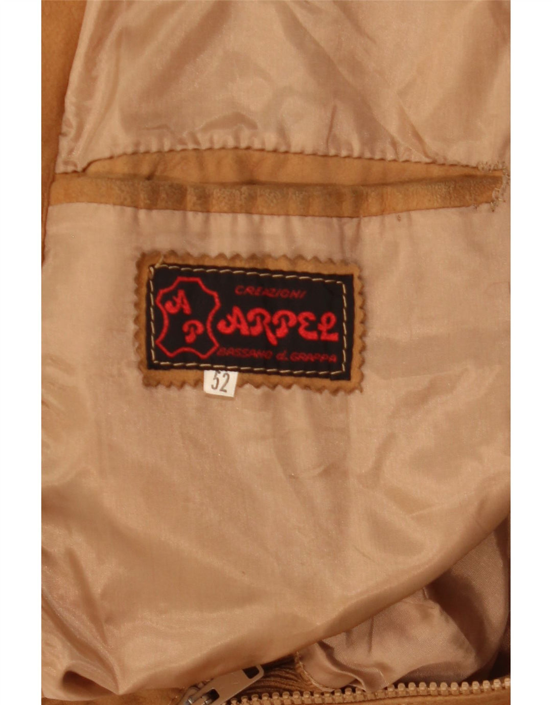 Arpel Veste Bomber En Daim Homme IT 52 XL Cuir Marron