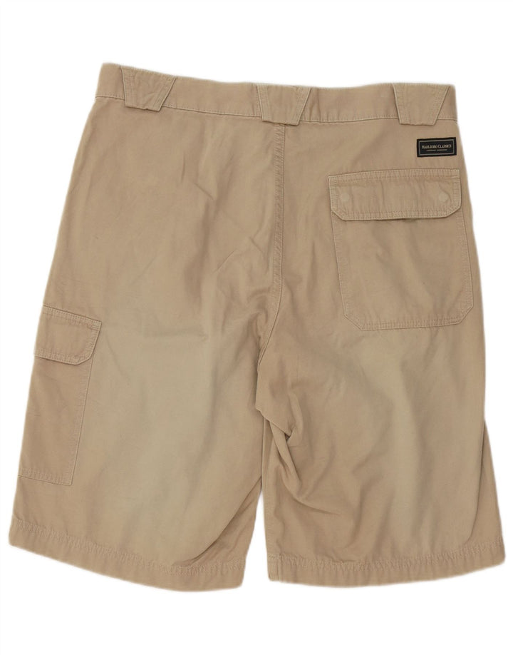 Marlboro Classics Short cargo pour homme EU 52 XL W36 Coton beige