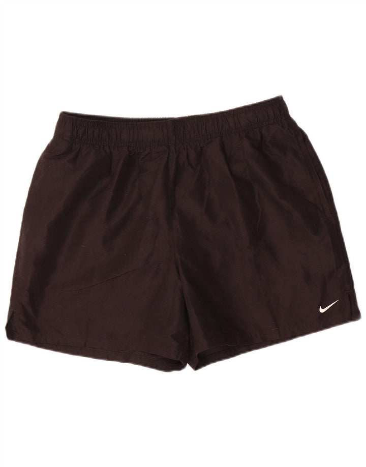 Short de sport Nike pour hommes, grand, noir, polyester