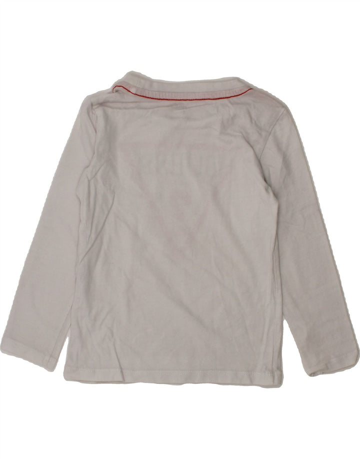 GUESS Baby Boys Graphic Top Long Sleeve 18-24 Months White Vintage Guess and Second-Hand Guess from Messina Hembry 