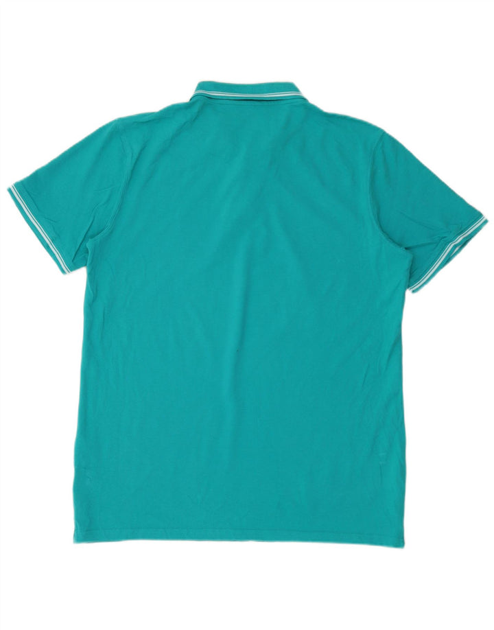 Carrera Polo Homme 2XL Turquoise Coton