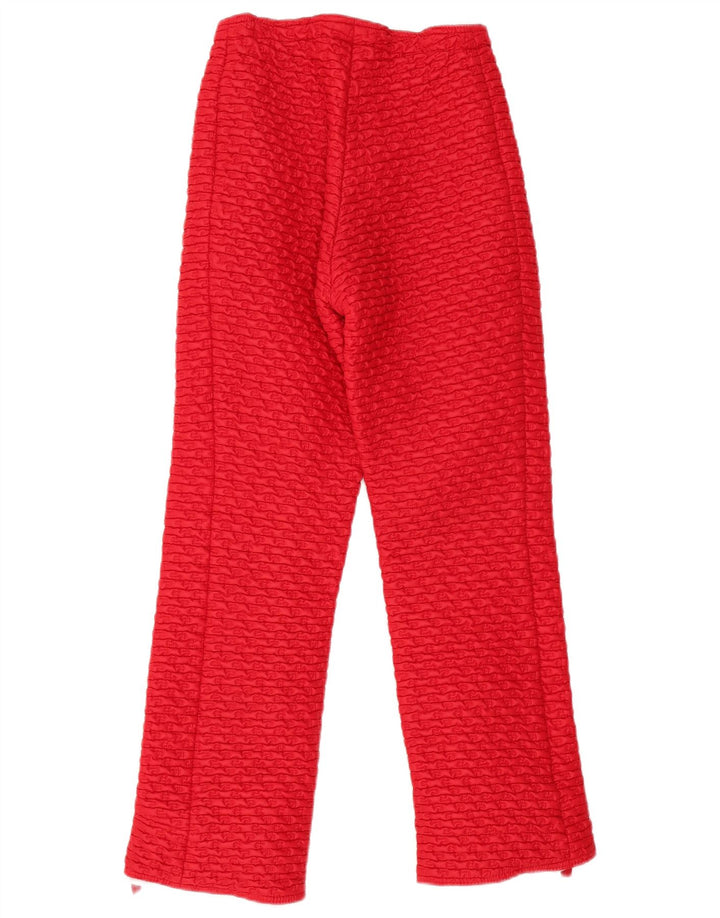 Pantalon de ski femme vintage W26 L27 Rouge