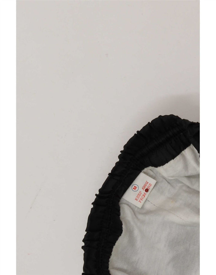 Pantalon de survêtement vintage pour homme Joggers Medium Black Colourblock Polyamide