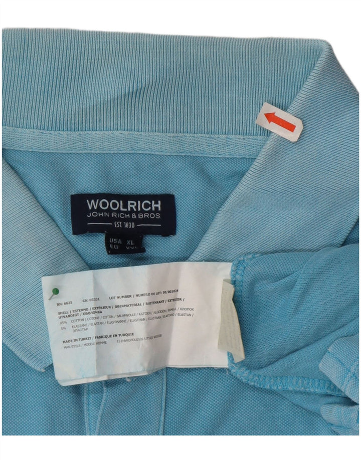 Woolrich Polo Homme 2XL Bleu Coton