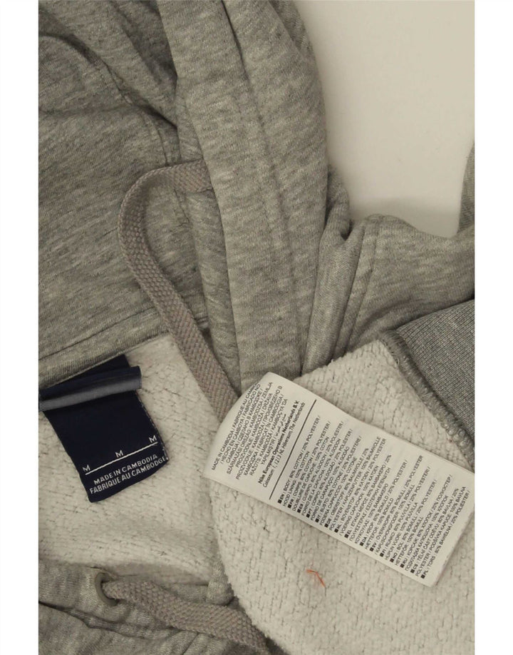 Nike Pull à capuche graphique en coton moucheté gris moyen pour homme