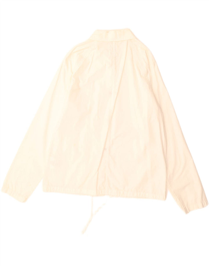 Vans Womens Bomber Jacket UK 10 Petit coton blanc