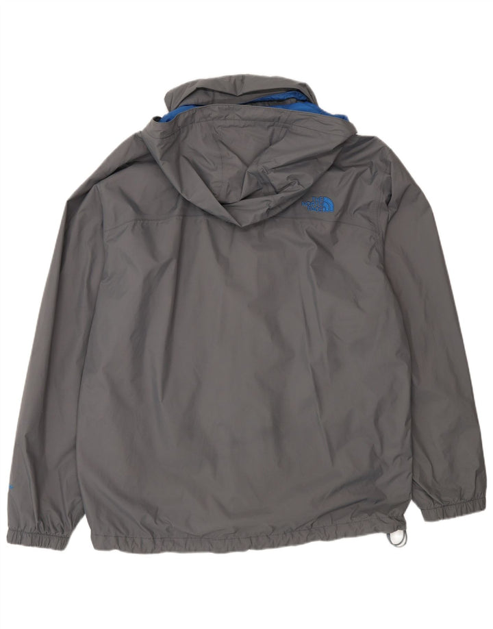 THE NORTH FACE Veste de pluie à capuche pour homme UK 38 Nylon gris moyen