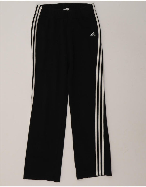 Adidas Pantalon de survêtement Clima 365 pour femme UK 14 en coton noir moyen