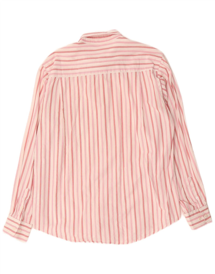 Sergio Tacchini Chemise Homme Large Rose Rayé Coton
