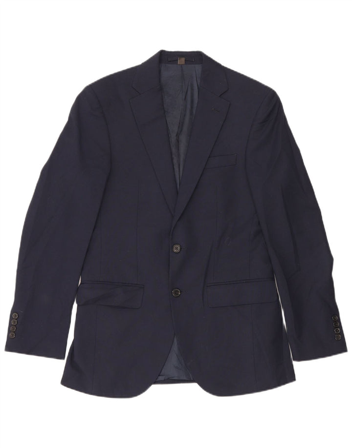 Marks & Spencer Veste blazer coupe régulière pour homme UK 36 Small Bleu marine